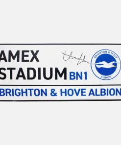 Lewis Dunk Signed Stadium Sign Brighton & Hove Albion