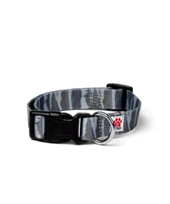 SALTROCK CAMO STRIPE DOG COLLAR GREEN