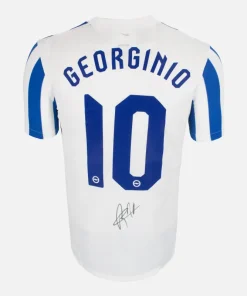 Georginio Rutter Signed Brighton & Hove Albion Shirt [10]