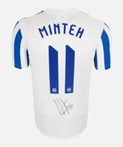 Yankuba Minteh Signed Brighton & Hove Albion Shirt [11]