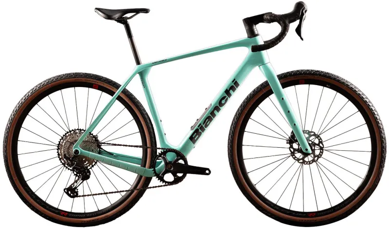 Bianchi Arcadex Comp GRX610 Carbon Gravel Bike 2026 - Celeste