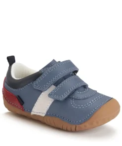 Startrite Boys Pre Walker Zap Denim Blue Leather/Suede