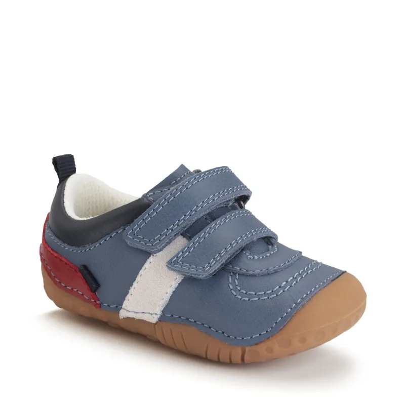 Startrite Boys Pre Walker Zap Denim Blue Leather/Suede