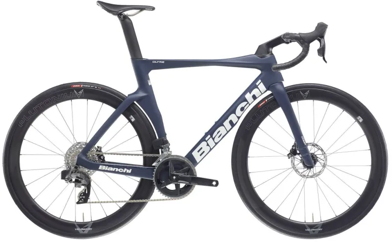 Bianchi Oltre Comp 105 Di2 Carbon Road Bike 2026 - Blue-Grey