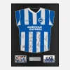 Framed Squad Signed Brighton & Hove Albion Shirt 2025-26 Home [Classic]
