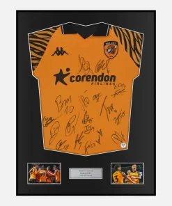 Framed Squad Signed Hull City Shirt 2025-26 Home [Classic]