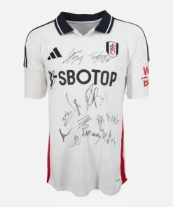 Squad Signed Fulham Shirt 2024-25 Home
