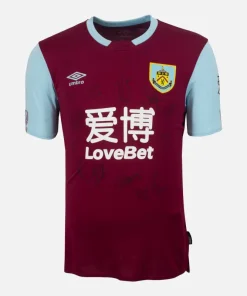 Squad Signed Burnley Shirt 2019-20 Home