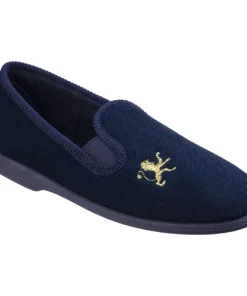 Mirak Spider Warminster Slipper Navy