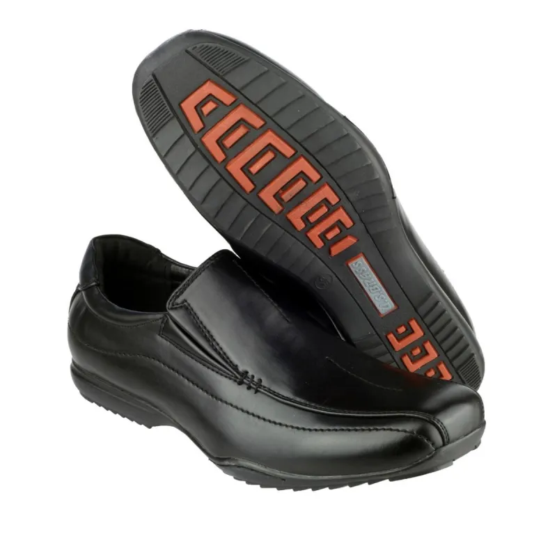 Mirak Clipper School Shoe Black - Image 2