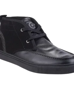 Lambretta Chukka Lace Ankle Boot Black