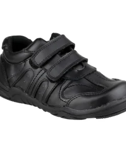 Mirak Steve Touch Fastening Shoe Black