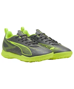 Puma Junior Trainer Ultra 5 Play TT 03 Matte Aged Silver/Yellow Alert/Puma Aged Silver