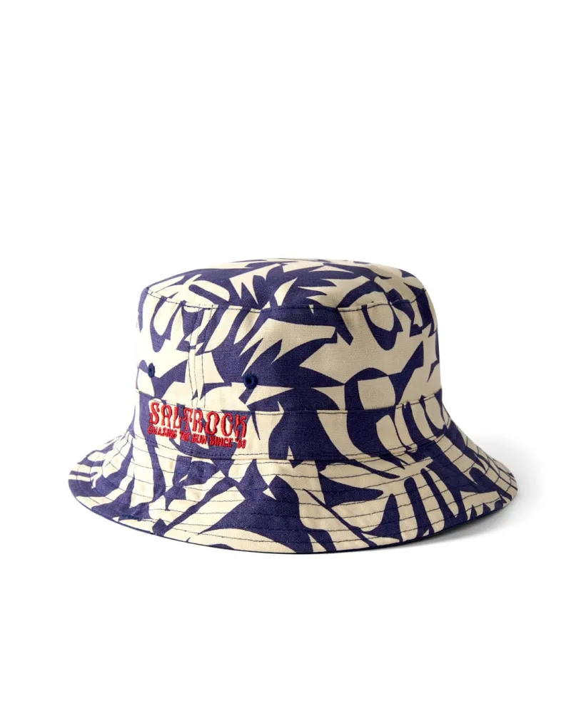 SALTROCK REVERSIBLE BUCKET HAT DARK BLUE