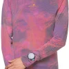 Ronhill Tech Golden Hour Long Sleeve Womens Running Top - Pink