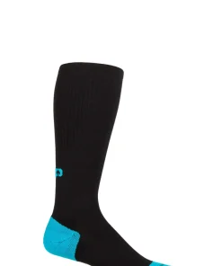 ULTIMATE PERFORMANCE COMPRESSION AND RUN RECOVERY SOCK BLACK/BLUE