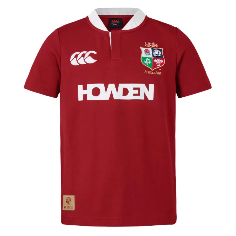 British & Irish Lions Adults Jersey SS Classic Red