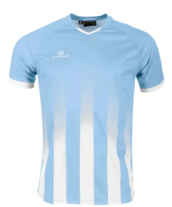 Stanno Adults T-Shirt Vivid Sky Blue/White