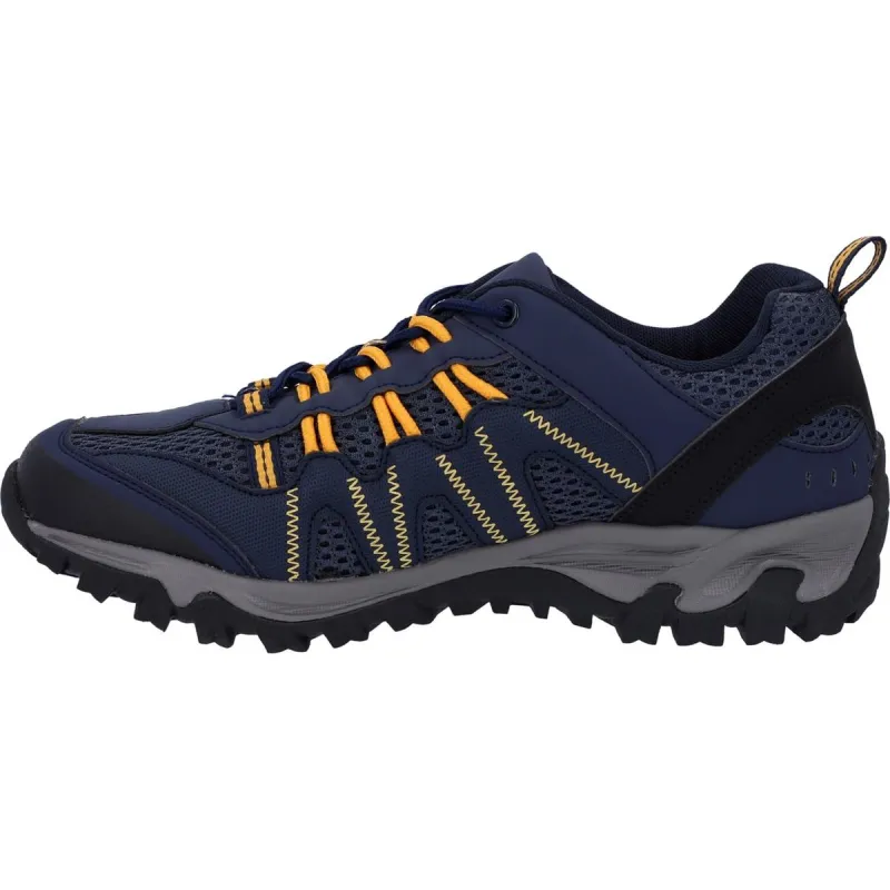 Hi-Tec Jaguar Boots Navy/Yellow - Image 3