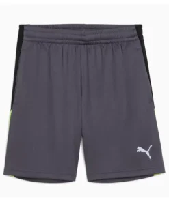 Puma Junior Shorts Individual LIGA Training 2 Puma Galactic Gray/Yellow Alert