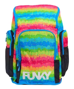 FUNKY TRUNKS SPACE CASE BACKPACK 40 LITRE MELTING MAYHEM