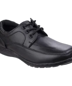 Mirak Adam School Shoe Black