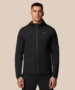 CASTORE MENS BRANDED ADAPT TRAINING WIND JACKET BLACK