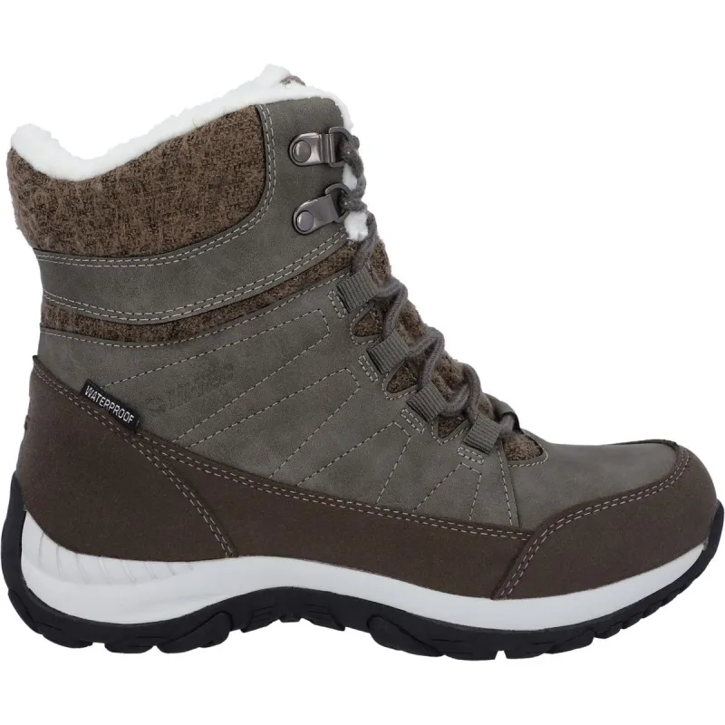 Hi-Tec Riva Mid Boots Beige - Image 3
