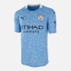 2020-21 Manchester City Home Shirt PL Badge [Excellent] L