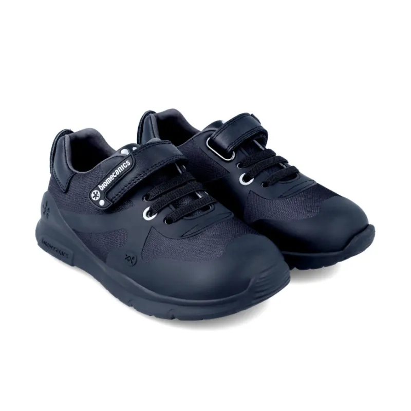 Biomecanics Boys School Shoe 231011-B Navy - Image 2