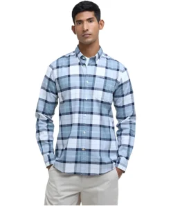 Barbour Mens Shirt Lewis Tailored Northshore Tartan