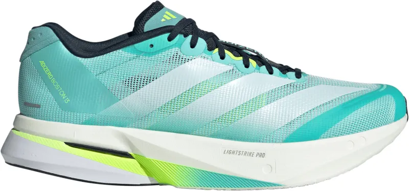 adidas Adizero Boston 13 Mens Running Shoes - Green
