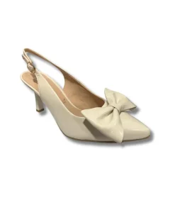Bioeco Womens Shoe 4214 Cream Leather