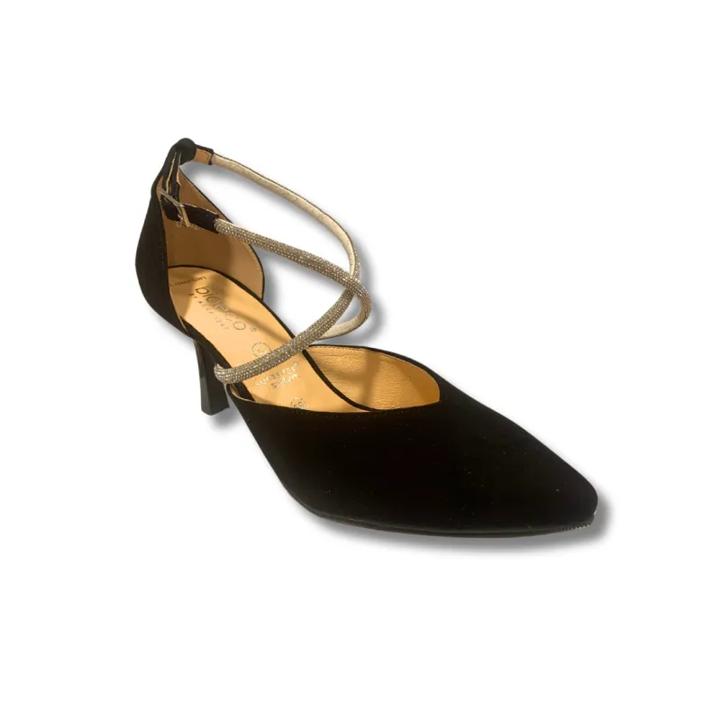 Bioeco Womens Shoe 4216 Black Suede