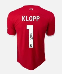 Klopp Signed Liverpool Shirt 2023-24 Home [1]