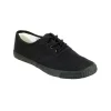 Mirak Plimsolls Lace Up Black