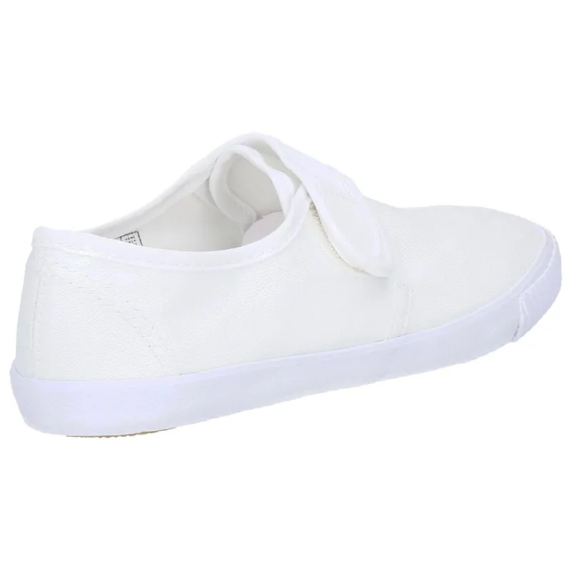 Mirak Plimsolls Touch Fastening White (childrens) - Image 3