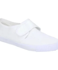 Mirak Csg/99248 Touch Fastening Plimsolls White (kids)
