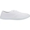 Mirak Plimsolls Lace Up White (kids)