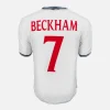 1999-01 England Home Shirt Beckham 7 [Perfect] M