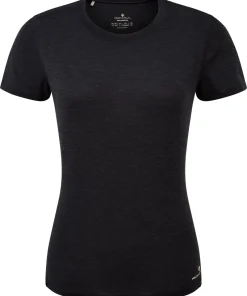 Ronhill Life Tencel Short Sleeve Womens Running Top - Black