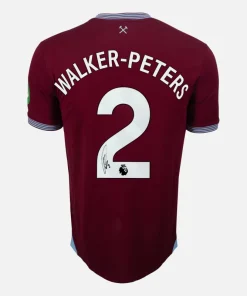 Kyle Walker-Peters Signed West Ham United Shirt 2025-26 Home [2]