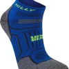 Hilly Twin Skin Socklet Running Socks - Blue