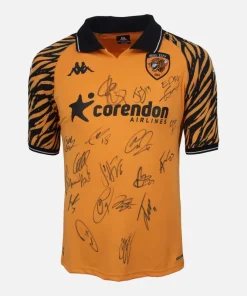 Squad Signed Hull City Shirt 2025-26 Home [20 Autographs]