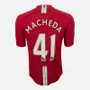 2007-09 Manchester United Home Shirt Macheda 41 [Excellent] L