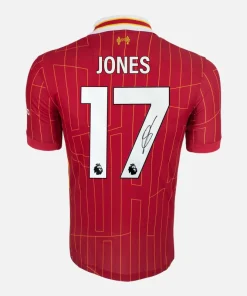 Curtis Jones Signed Liverpool Shirt 2024-25 Home [17]