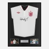 Framed Wayne Rooney Signed England Shirt 2012-13 Home [Classic]