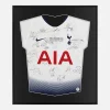 Framed Tottenham Hotspur Signed Shirt, 2019 Champions League Final [Lite]