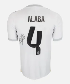 David Alaba Signed Real Madrid Shirt 2025-26 Home [4]