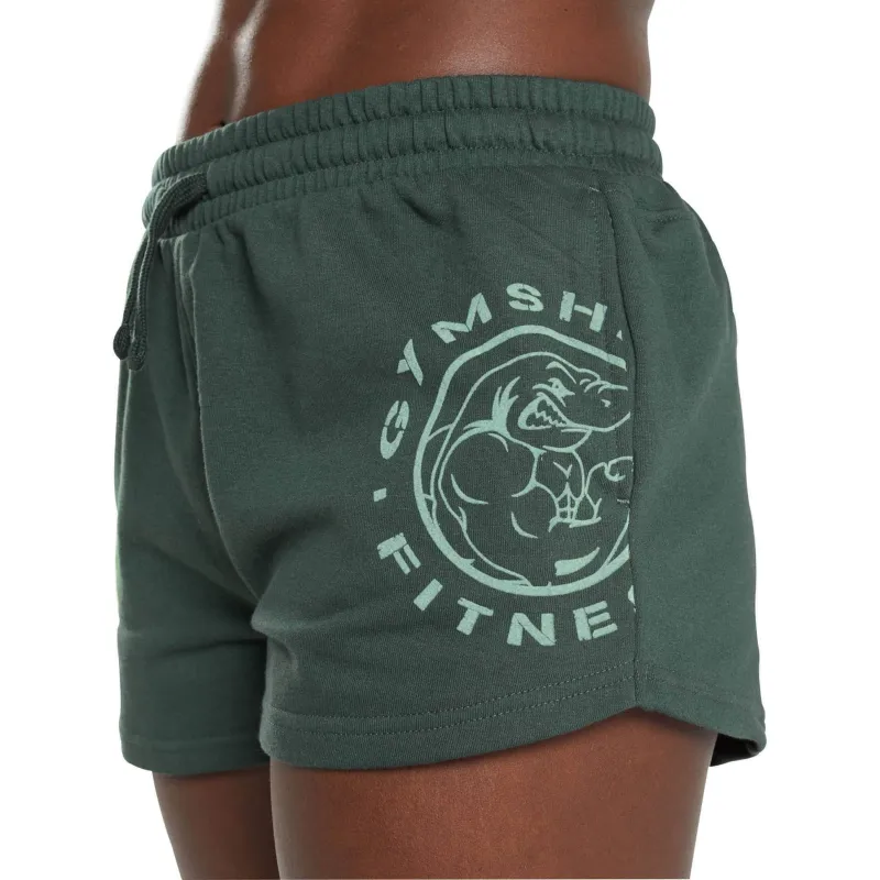 Gymshark GFX Legacy Womens Training Shorts - Green
